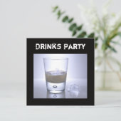 飲み物の招待状 招待状 (スタンド正面)