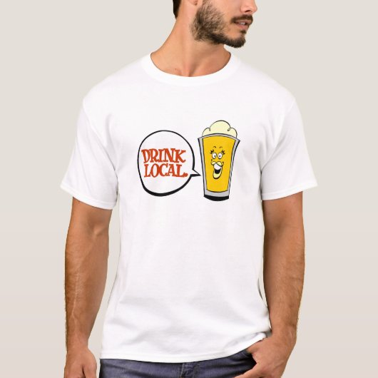 飲み物の支部 Tシャツ (正面)