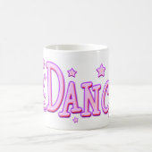 飲み物の睡眠のダンスのマグを食べて下さい コーヒーマグカップ (中央)