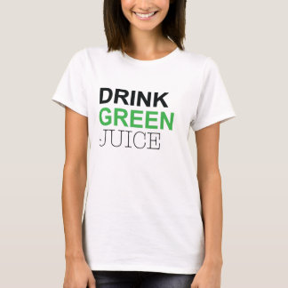 飲み物の緑ジュース Tシャツ