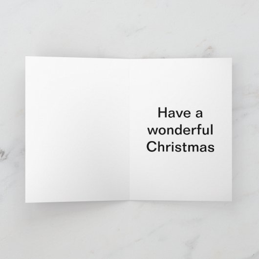 飲み物の繰り返しの赤の雪だるまを食べて下さい シーズンカード (内部)