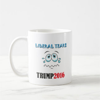飲み物の自由主義者はマグを引き裂きます! TRUMP2016 コーヒーマグカップ