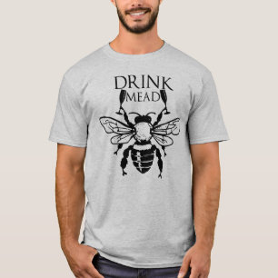 飲み物の蜂蜜酒のTシャツ Tシャツ