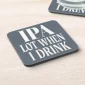 飲み物のIPAロット コースター (左側)