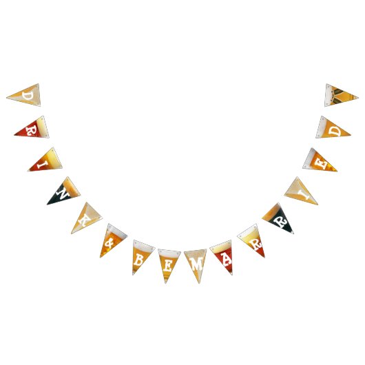 飲み物は及び結婚したな結婚式の旗の装飾です バンティングフラッグ (全)