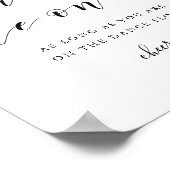 飲み物は我々の開いた結婚バーの看板にある ポスター (角)