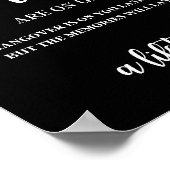 飲み物は私たちに任せて！二日酔いは1日だけ ポスター (角)