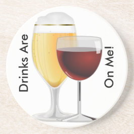 飲み物は私のコースターに載っている コースター