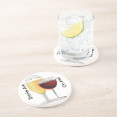 飲み物は私のコースターに載っている コースター (側面)