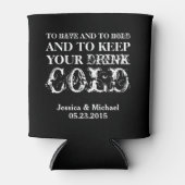 飲み物を冷たく保して飲ま結婚せる 缶クーラー (正面)