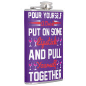 飲み物を注いで… フラスク (右)