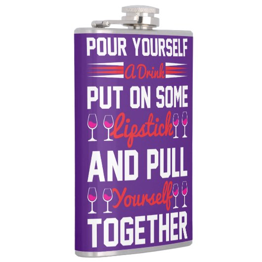 飲み物を注いで… フラスク (右)