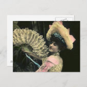 飲み物を注文する ポストカード (正面/裏面)