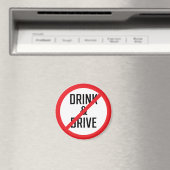 飲み物を飲まずに運転を禁止する標識 |マグネット マグネット (インサイチュ (食洗機))