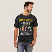 飲み物ミクストロジストミクソロジスティバルテン Tシャツ (正面フル)