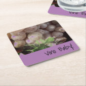 飲み物用コースター スクエアペーパーコースター (アングル)