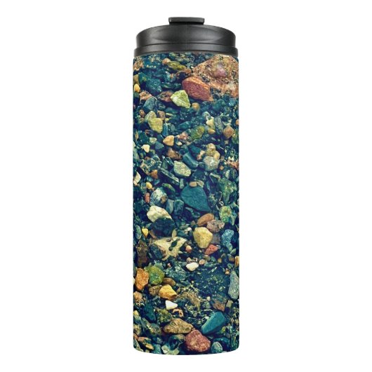 飲み物用品かわいらし小石 タンブラー (正面)