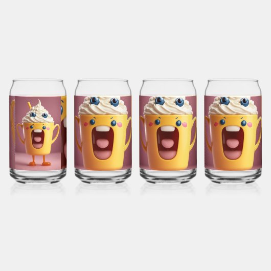 飲み物用品エレガントセット:すべての大事な行事に最適» ガラス缶 (正面)