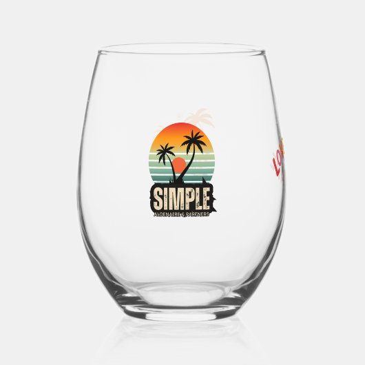 飲み物用品スタイル:ステムレスワイングラス、セット:セット ステムなしワイングラス (正面)