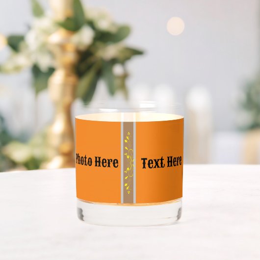 飲み物用品スタイル:印刷された岩ガラス写真 |文字。 ウイスキーグラス (インサイチュ (ウェディング))