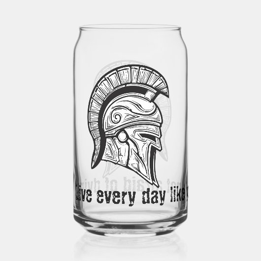 飲み物用品セット ガラス缶 (正面)