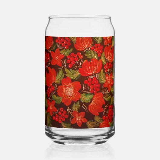 飲み物用品セット ガラス缶 (正面)