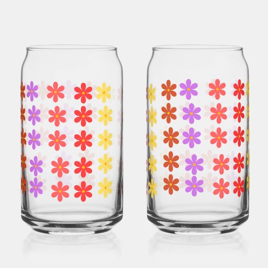 飲み物用品セット ガラス缶 (正面)