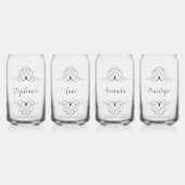 飲み物用品セット ガラス缶 (裏面)