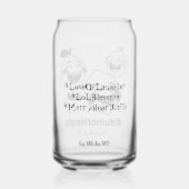 飲み物用品セット ガラス缶 (正面)