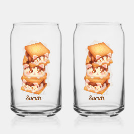 飲み物用品セット ガラス缶