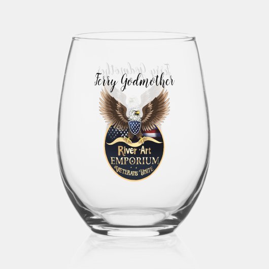 飲み物用品セット ステムなしワイングラス (正面)