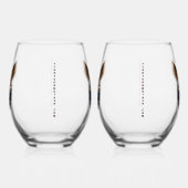 飲み物用品セット ステムなしワイングラス (右)