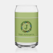 飲み物用品バチュラーパーティカスタムロゴ ガラス缶 (正面)