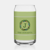 飲み物用品バチュラーパーティカスタムロゴ ガラス缶 (裏面)