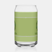 飲み物用品バチュラーパーティカスタムロゴ ガラス缶 (左)