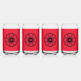 飲み物用品集合 ガラス缶