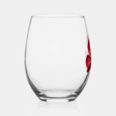 飲み物用品 ステムなしワイングラス (右)