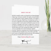 、飲み物食べ、恐いがあって下さい カード (裏面)