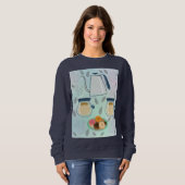 飲み物 スウェットシャツ (正面フル)