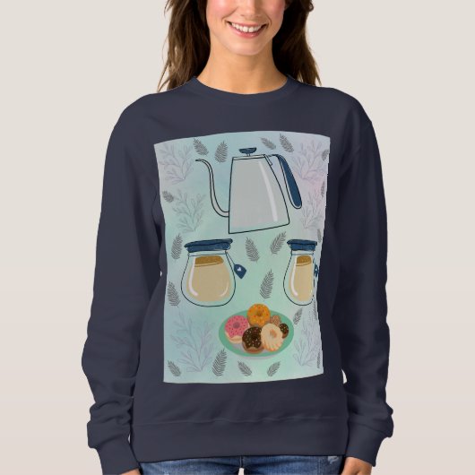 飲み物 スウェットシャツ (正面)