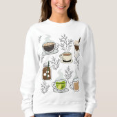 飲み物 スウェットシャツ (正面)