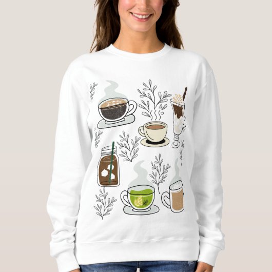 飲み物 スウェットシャツ (正面)