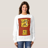 飲み物 スウェットシャツ (正面フル)