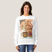 飲み物 スウェットシャツ (正面フル)