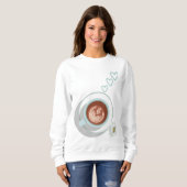 飲み物 スウェットシャツ (正面フル)