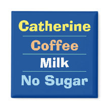 飲み物、ミルク、砂糖の好みの選択