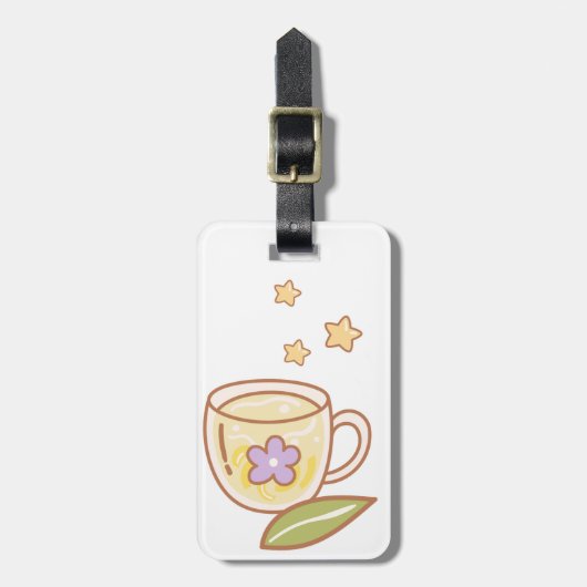 飲み物 ラゲッジタグ (正面縦)