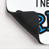 飲み物-法廷記者--を必要として下さい マウスパッド (コーナー)