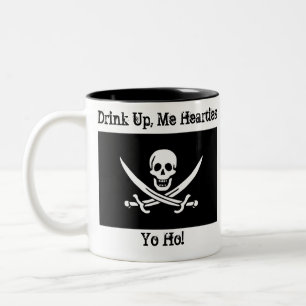 飲み物、私Hearties Yo Ho! ツートーンマグカップ