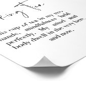 飲み茶の引用文 – ティッチニャットハン引用文 ポスター (角)